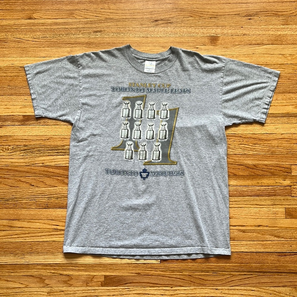 Vintage Toronto Maple Leafs T-Shirt / XL / Stanley Cup / NHL